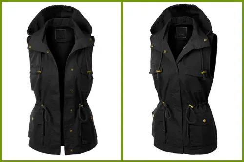 Jenkoon Women's Anorak Utility Jacket Vest; Courtesy of Amazon