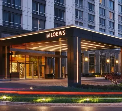 The front of a Loews Hotel