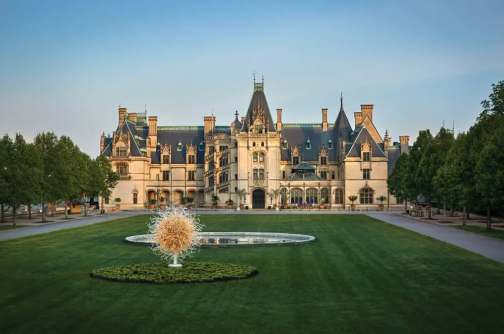 Exterior of Biltmore Estate