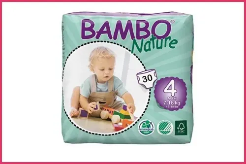 Bamboo Nature diapers
