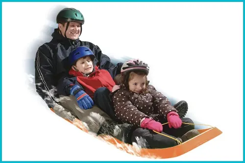 Four Person Toboggan Sled; Courtesy of Amazon