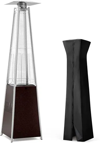 PAMAPIC 42,000 BTU Pyramid Flame Patio Heater