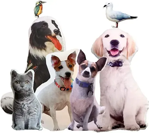 Personalized Pet Shaped Pillow