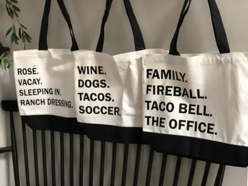 Customizable Favorite Things Tote Bag