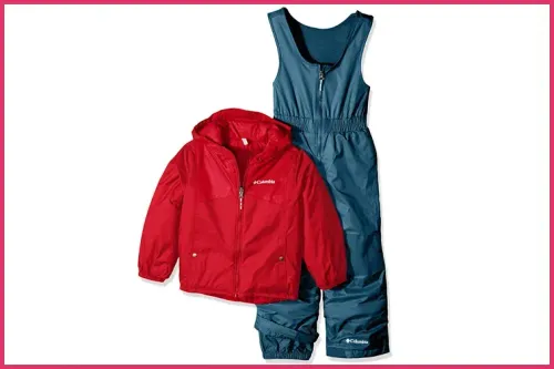 Columbia Youth Unisex Toddler Double Flake Set; Courtesy of Amazon