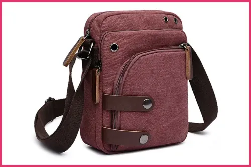 Collsants Vintage Canvas Travel Purse; Courtesy Amazon