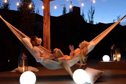 100% Natural Cotton Rope Hammock