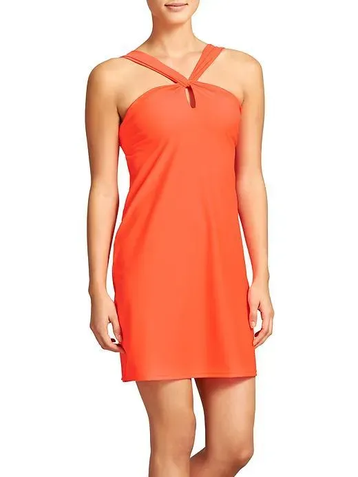strapless open back dress Athletic Dress By Athleta In Maroon, Size: M – Clothes Mentor Perrysburg OH  #125 main image 1