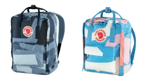 Fjallraven Kanken Art Backpack Unisex Small Blue Linn Fritz Ocean Surface 23610 Fjällräven Kånken Art Bag Review: Pros, Cons, and How is it  main image 3